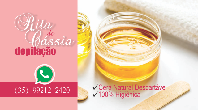 cartão de visitas Rita de Cássia Simões